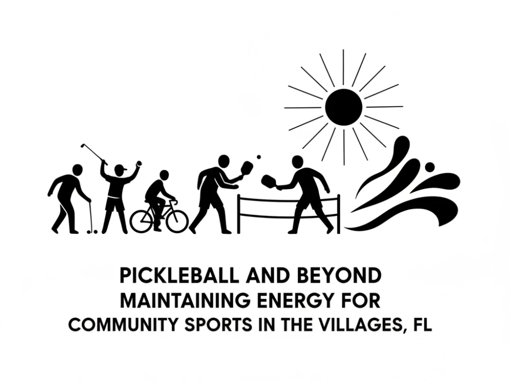Pickleball and Beyond: Maintaining Energy for Community Sports in The Villages, FL