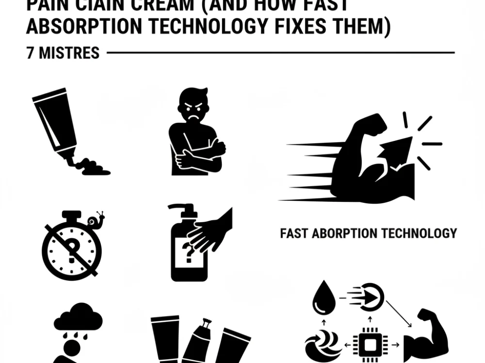 7 Mistakes You're Making with Muscle Pain Cream (And How Fast Absorption Technology Fixes Them)