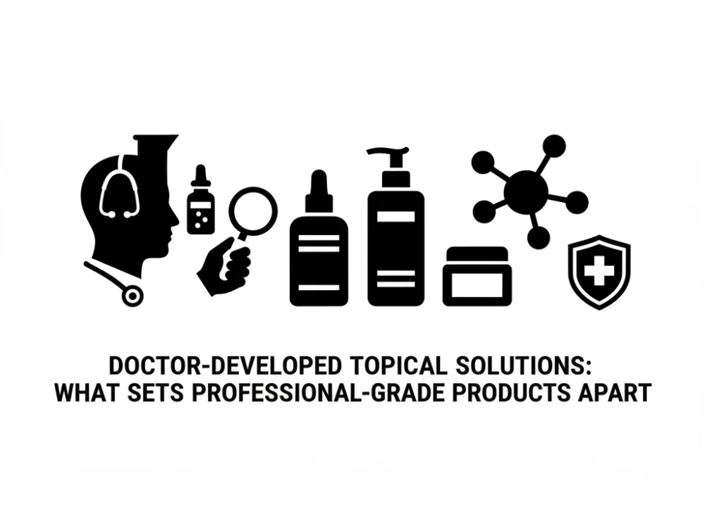 Doctor-Developed Topical Solutions: What Sets Professional-Grade Products Apart