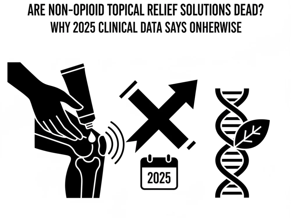 Are Non-Opioid Topical Relief Solutions Dead? Why 2025 Clinical Data Says Otherwise